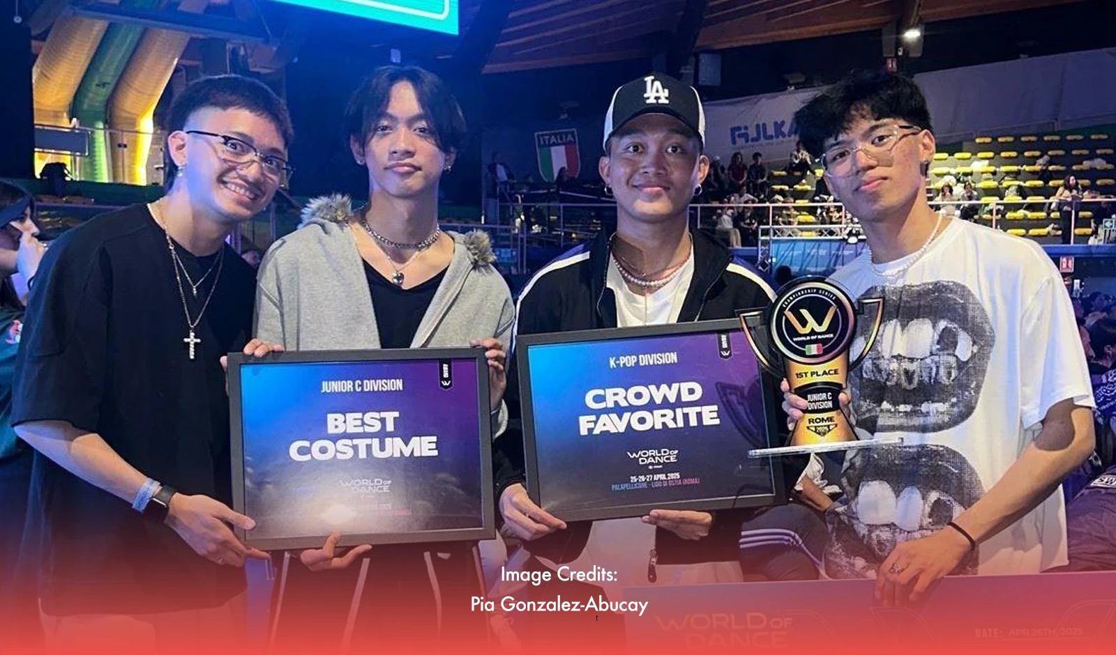 Pinoys Conquer The Stage At World Of Dance Italy 2025