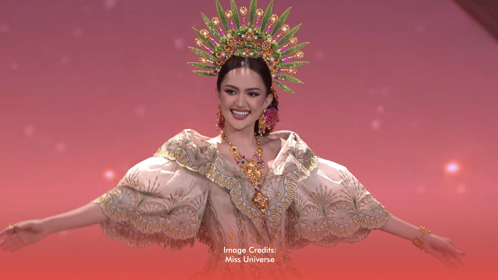 Filipina Elegance Meets Festival Vibes: Ahtisa Manalo Stuns In National Costume