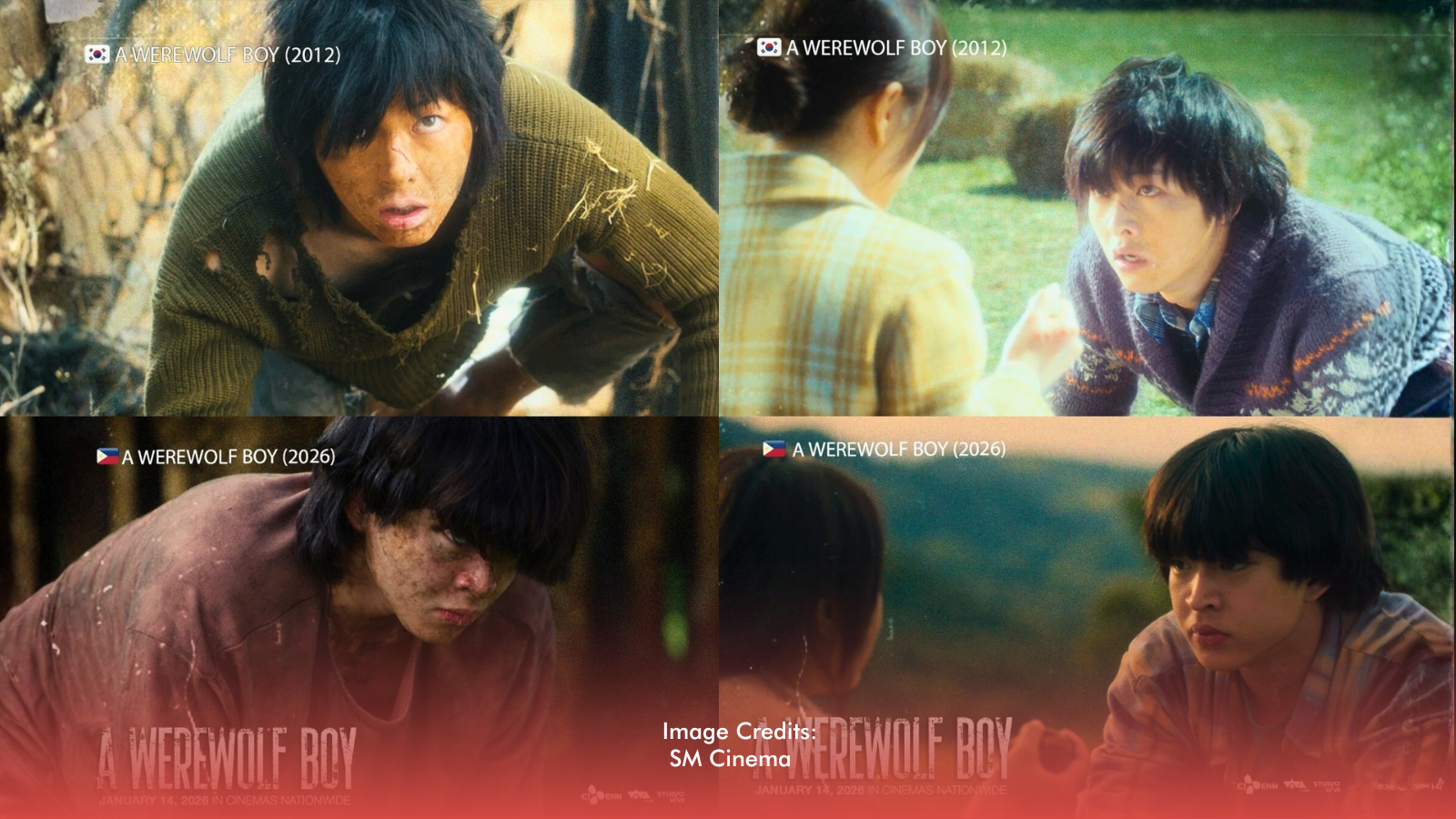 A Werewolf Boy (2026) is a Filipino remake of a Korean movie with the same name that was released in 2012.