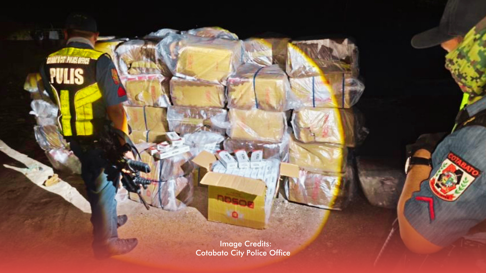 P2.4M Smuggled Cigarettes Seized In Zamboanga City