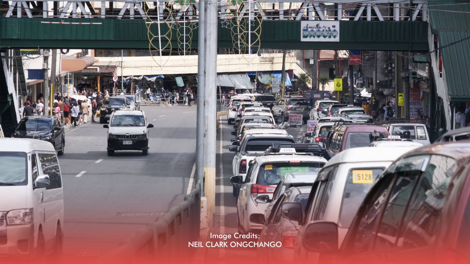 Baguio’s roads were designed for up to 20,000 vehicles at the same time only.