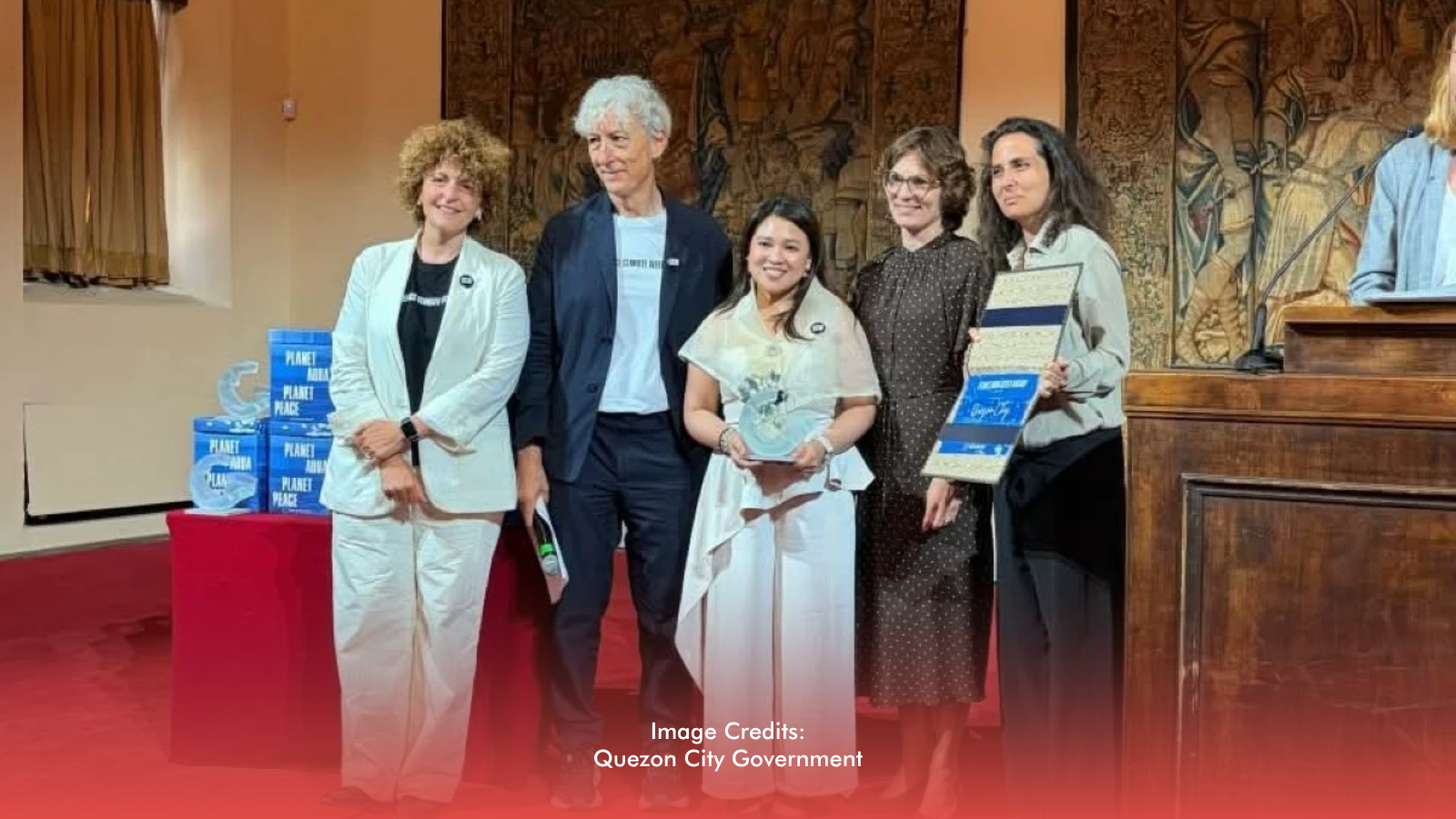 QC Wins Global Award In Italy For Climate Resilience Innovation