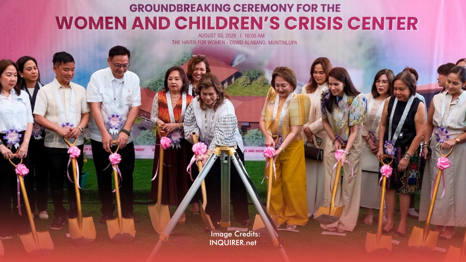 New Crisis Center for Women, Children Breaks Ground in Muntinlupa 