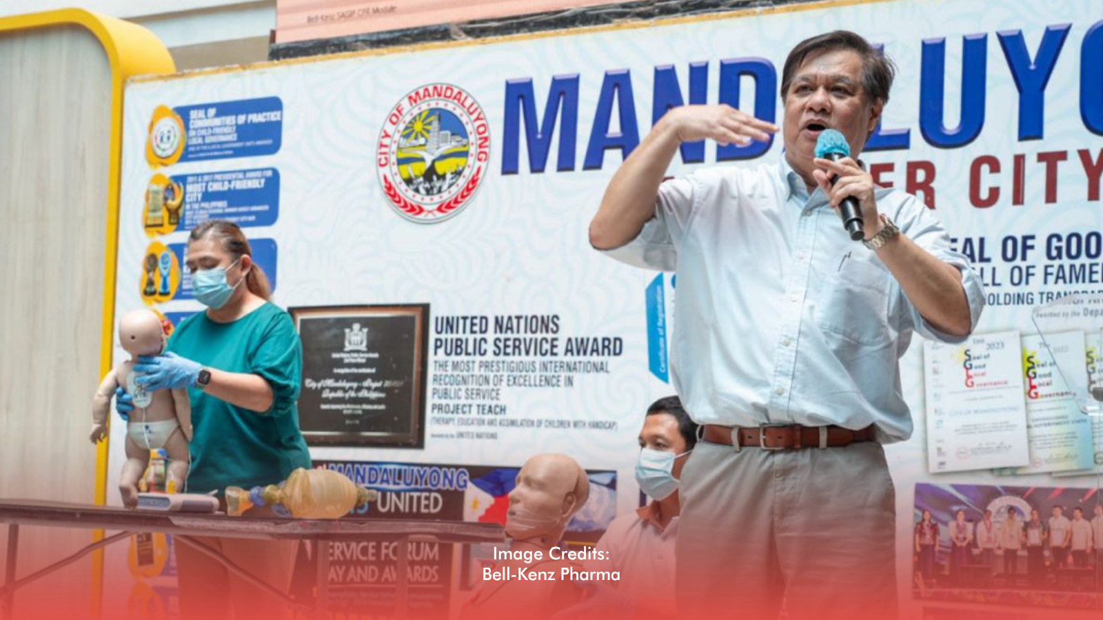The activity was held at the Mandaluyong City Hall Executive Building Hall.