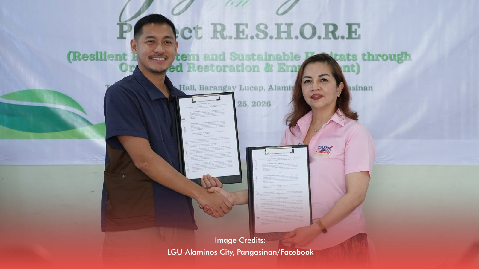 Project RESHORE Gives Alaminos Fisherfolk Income While Restoring Mangroves