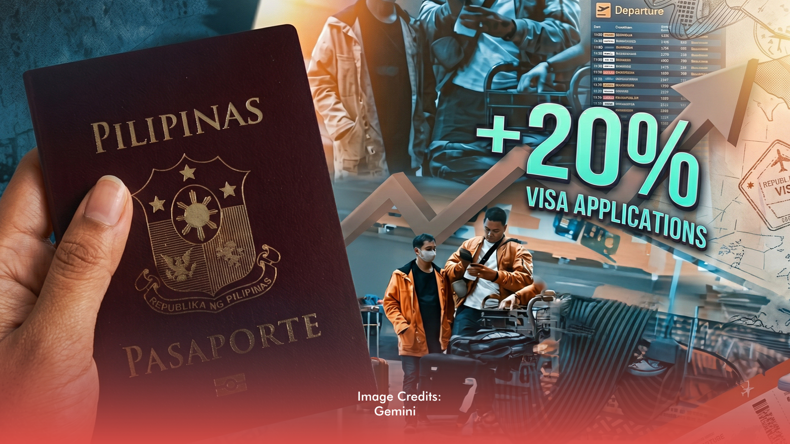 Filipinos Are Traveling Abroad More Despite Rising Airfares, Visa Applications Jump 20%