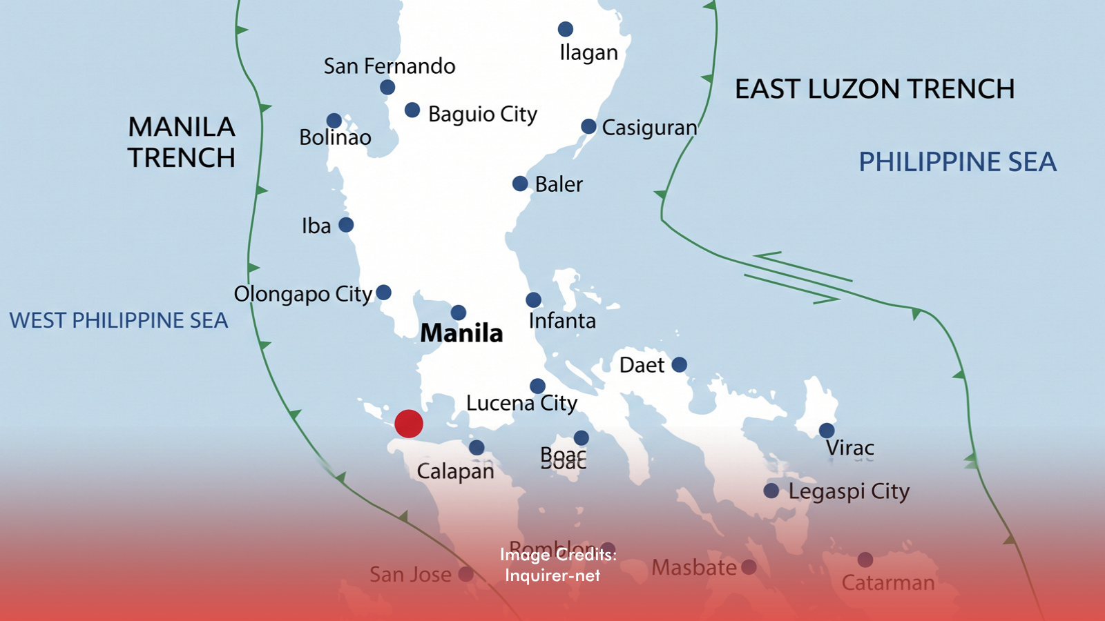 Phivolcs Warns Manila Trench Quake Could Generate 5.5-Meter Tsunami