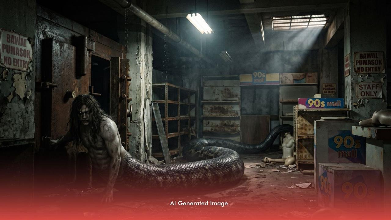 The Robinsons Galleria snake-man legend circulated in the Philippines during the late twentieth century.