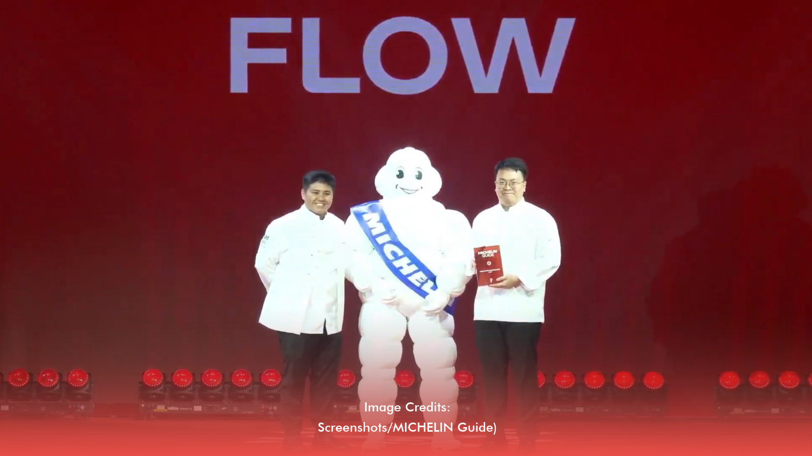 The ceremony also marked the 100th anniversary of the Michelin star.